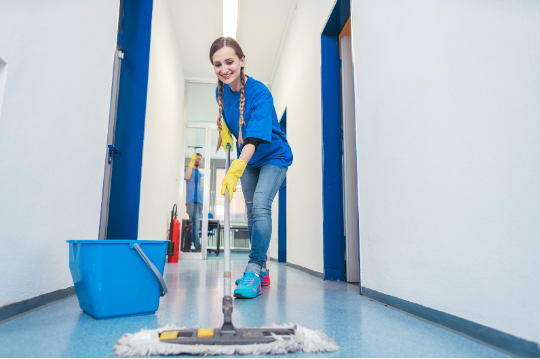 Schone werkplek