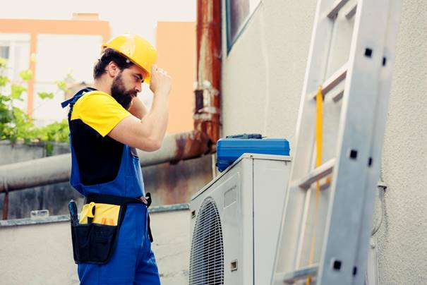 Warmtepomp duurzaam ondernemen monteur